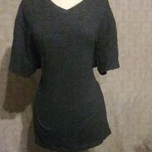 Black/gray/white t-shirt